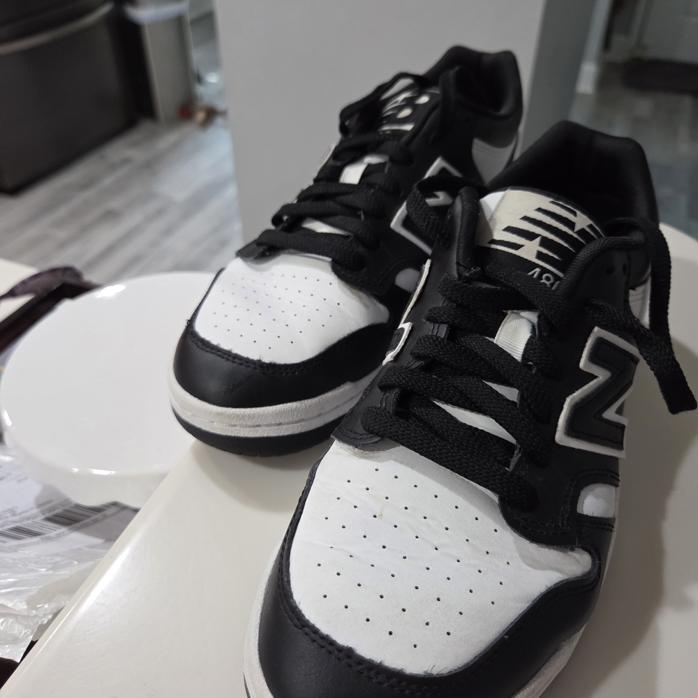 New Balance Black and White Sneakers